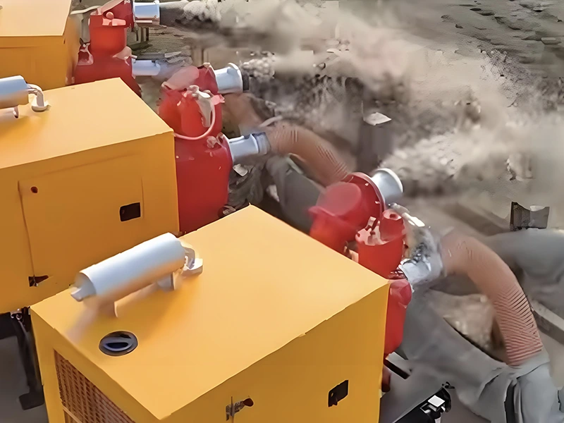 Jianghe Flood Prevention Products модернізує комплект водяного насоса з приводом від дизельного двигуна для підвищення ефективної дренажної потужності